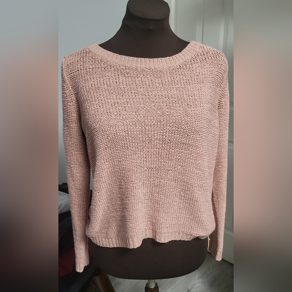 Size Medium Only Light Knit Pink Sweater
